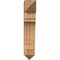 Ekena Millwork Merced Arts & Crafts Rough Sawn Bracket, Western Red Cedar, 6"W x 20"D x 32"H BKT06X20X32MRC03RWR - alternate 2